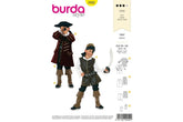 Schnittmuster burda style - Fantasy - Pirat 2452